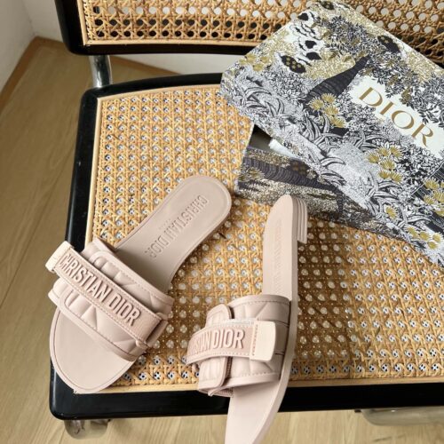 High Quality Luxury Dior Velcro Slippers – Style 77670 alternate view