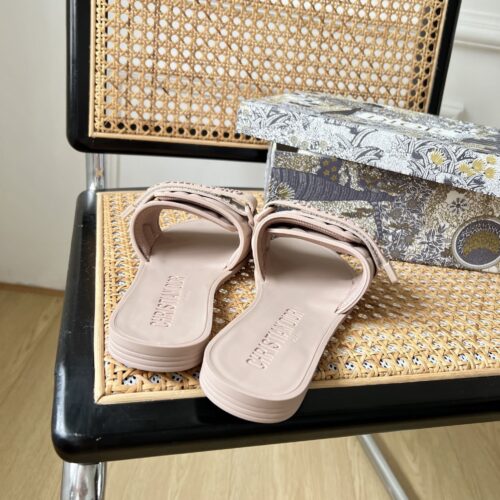High Quality Luxury Dior Velcro Slippers – Style 77670 product detail