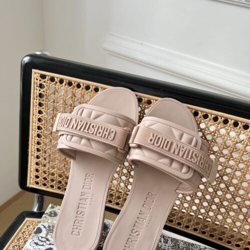 High Quality Luxury Dior Velcro Slippers – Style 77670 product detail