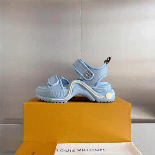 High Quality Luxury Louis Vuitton Velcro Polka Dot Sandals – Style 63203 product detail