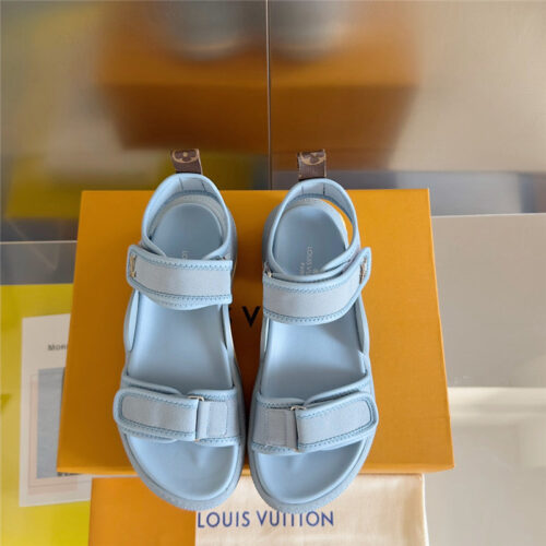 High Quality Luxury Louis Vuitton Velcro Polka Dot Sandals – Style 63203 product detail