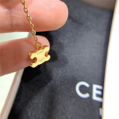 High Quality Luxury Celine Arc De Triomphe Tassel Earrings product detail