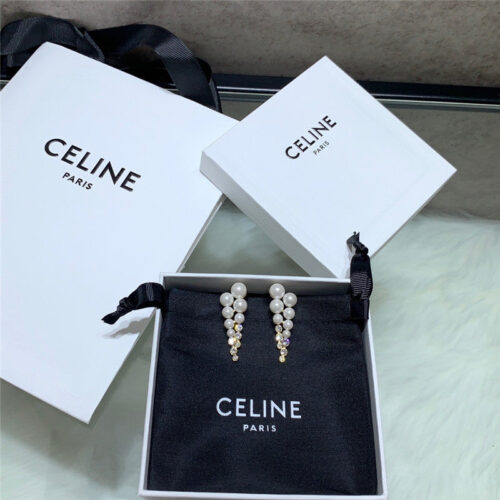 High Quality Luxury Celine Fashion Simple Earrings product detail
