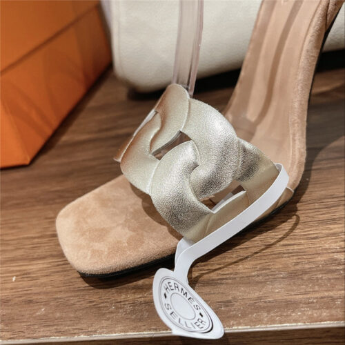 High Quality Luxury Hermes High Heel Sandals – Style 91875 product detail