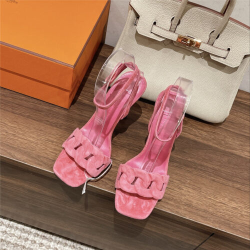 High Quality Luxury Hermes High Heel Sandals – Style 26339 product detail