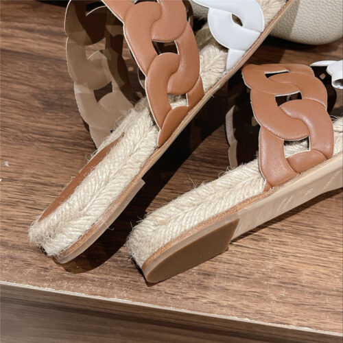 High Quality Luxury Hermes Gwen Espadrilles product detail