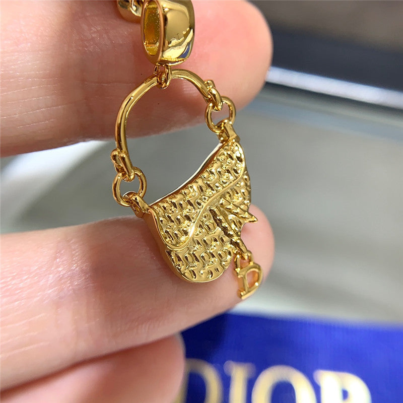 High Quality Luxury Dior Saddle Bag Earrings product detail