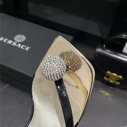 High Quality Luxury Jimmy Choo New Rhinestone Ball Sandals product detail