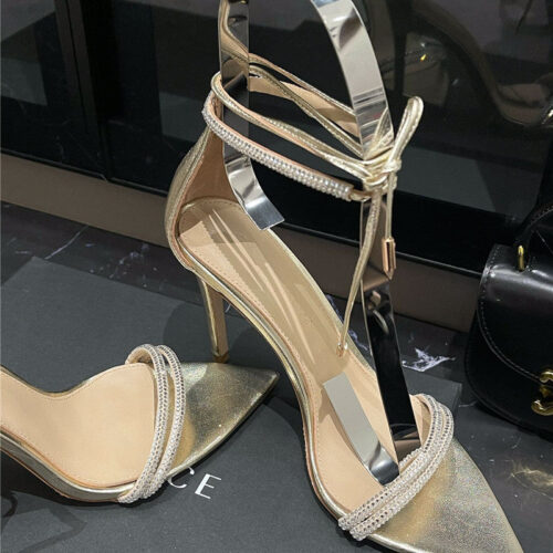 High Quality Luxury Givenchy Rhinestone Sexy Sandals product detail