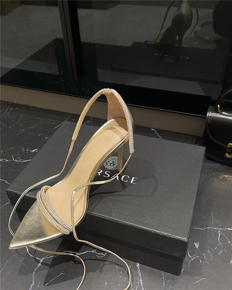 High Quality Luxury Givenchy Rhinestone Sexy Sandals product detail