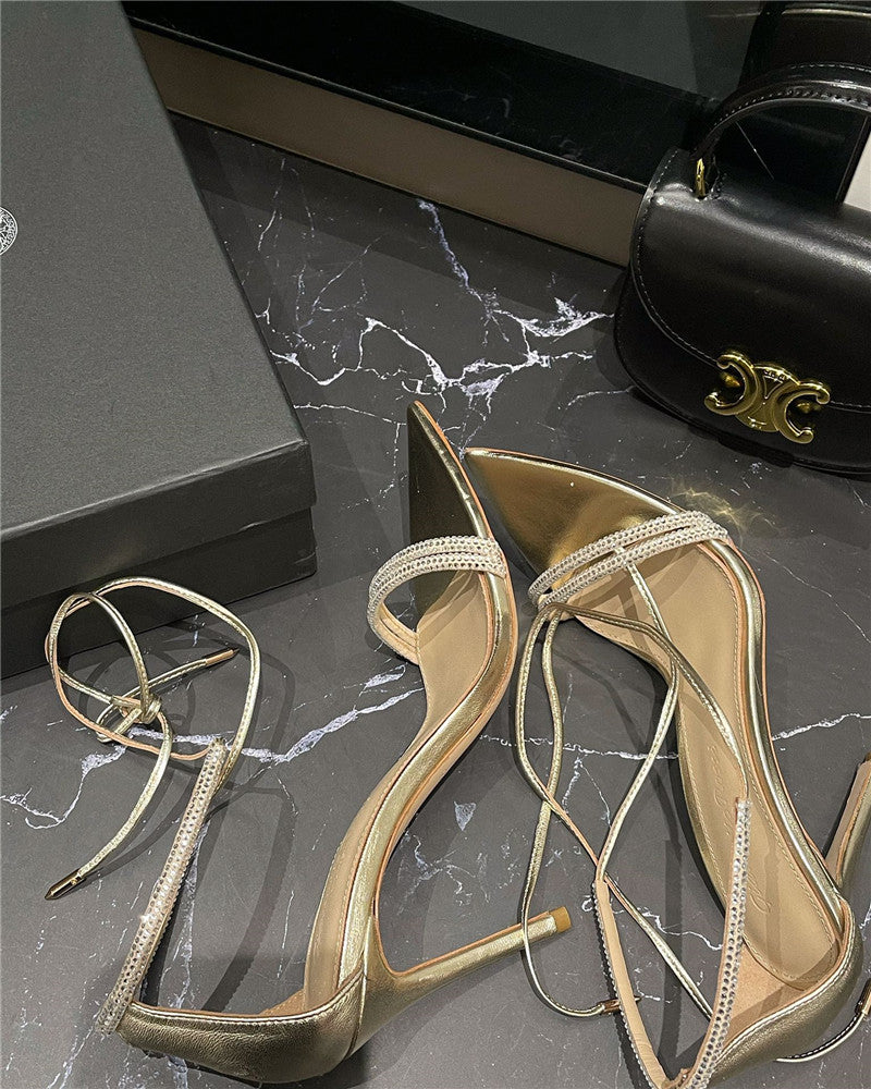 High Quality Luxury Givenchy Rhinestone Sexy Sandals product detail