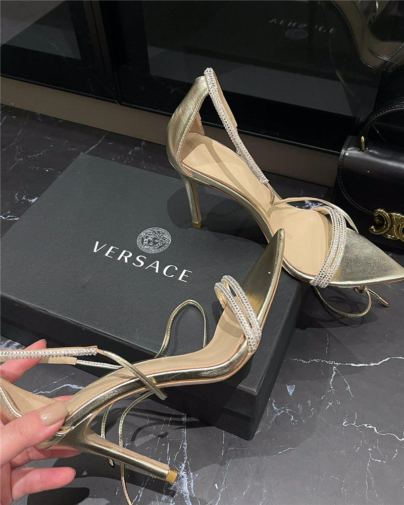 High Quality Luxury Givenchy Rhinestone Sexy Sandals product detail