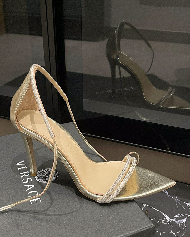 High Quality Luxury Givenchy Rhinestone Sexy Sandals product detail