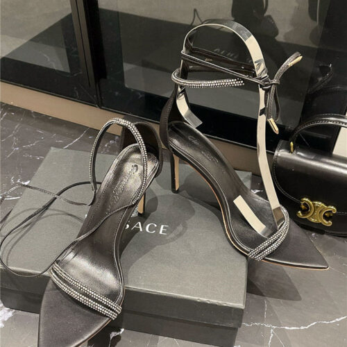 High Quality Luxury Givenchy Rhinestone Sexy Sandals – Style 83363 product detail