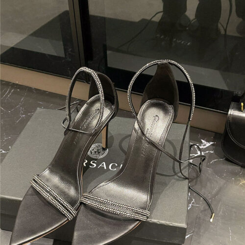 High Quality Luxury Givenchy Rhinestone Sexy Sandals – Style 83363 alternate view