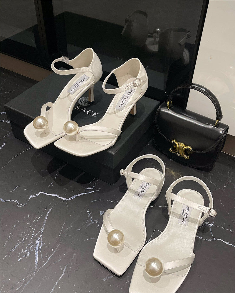 High Quality Luxury Jimmy Choo New Rhinestone Ball Sandals – Style 19927 product detail