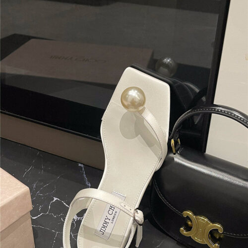 High Quality Luxury Jimmy Choo New Rhinestone Ball Sandals – Style 19927 product detail