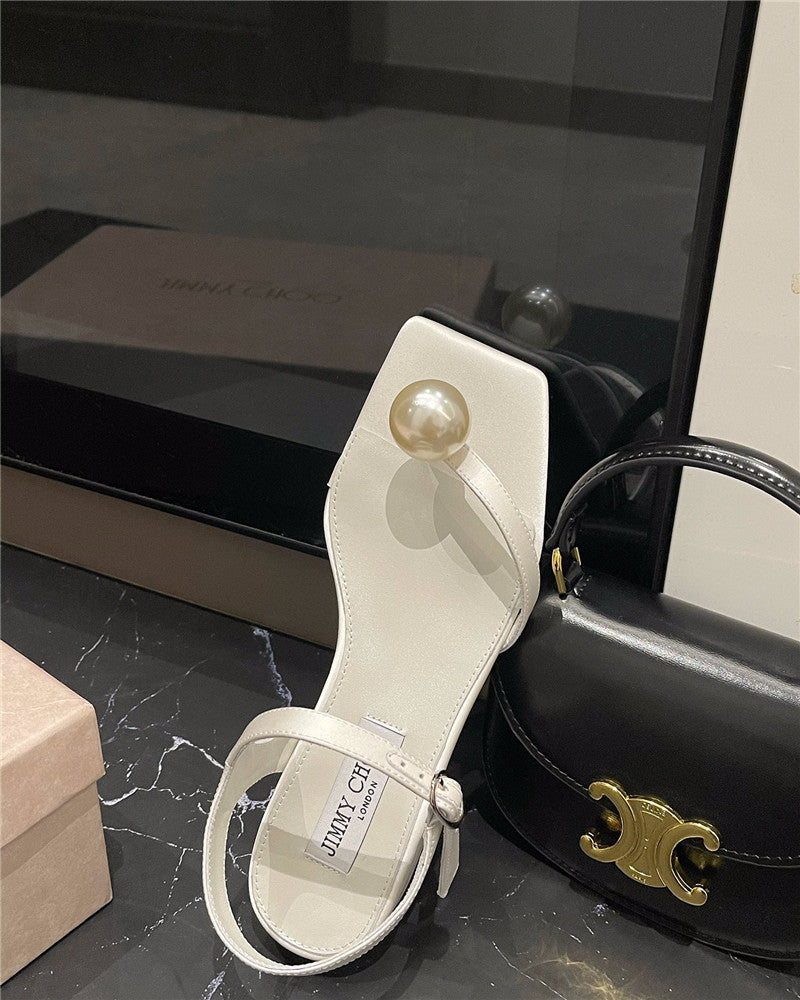 High Quality Luxury Jimmy Choo New Rhinestone Ball Sandals – Style 19927 product detail
