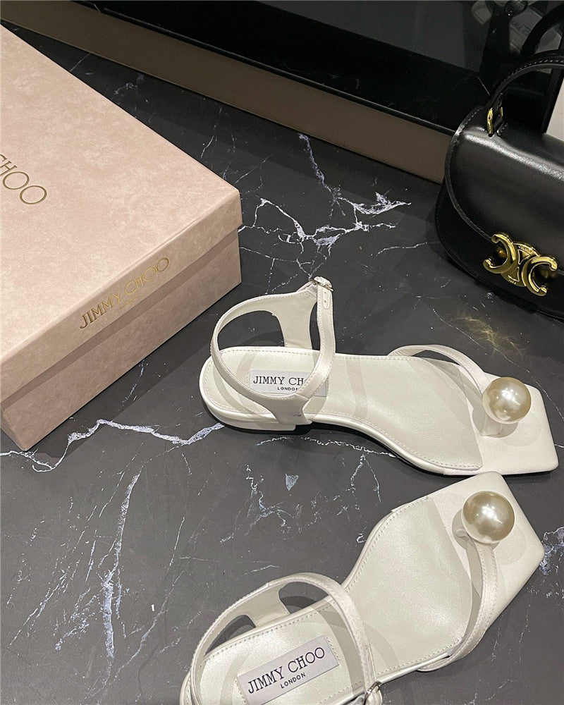 High Quality Luxury Jimmy Choo New Rhinestone Ball Sandals – Style 19927 product detail