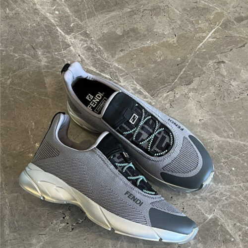 High Quality Luxury Fendi Slip On Sneakers