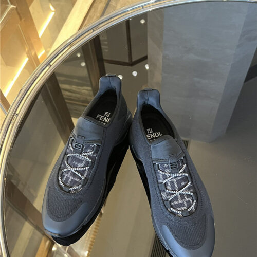 High Quality Luxury Fendi Slip On Sneakers – Style 29939 product detail