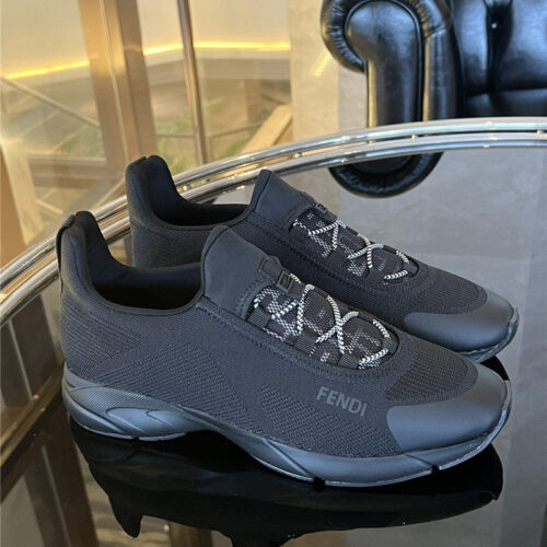 High Quality Luxury Fendi Slip On Sneakers – Style 29939