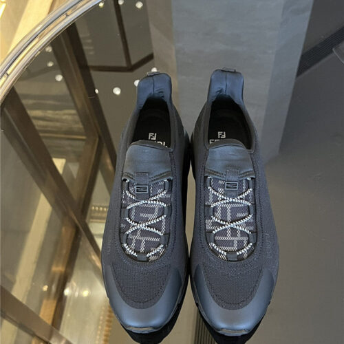 High Quality Luxury Fendi Slip On Sneakers – Style 29939 product detail
