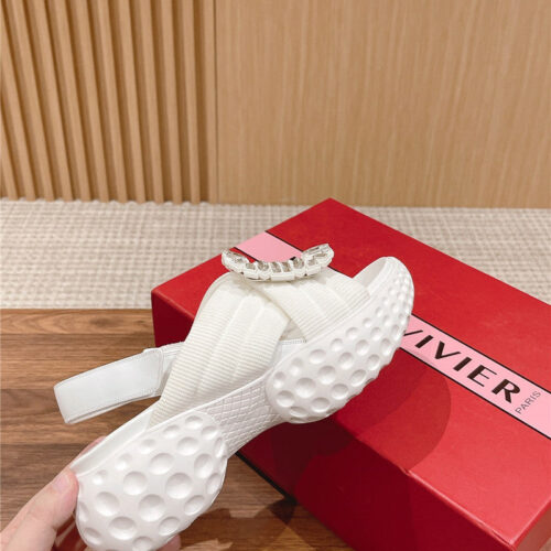 High Quality Luxury Roger Vivier Diamond Buckle Platform Sandals – Style 75604 product detail