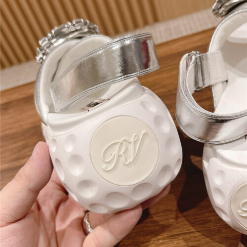 High Quality Luxury Roger Vivier Diamond Buckle Platform Sandals product detail