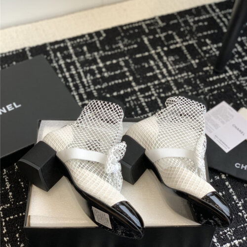 High Quality Luxury Chanel New Mary Jane Mesh Drill Boots – Style 15750 alternate view
