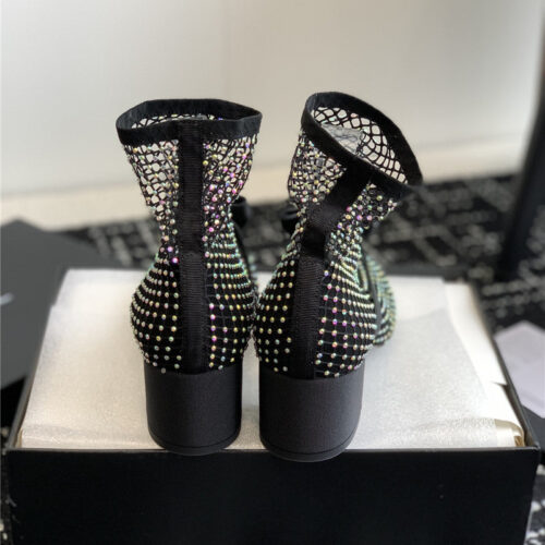 High Quality Luxury Chanel New Mary Jane Mesh Drill Boots product detail