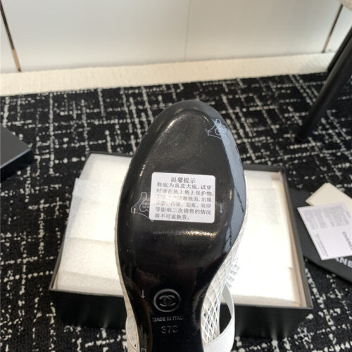 High Quality Luxury Chanel New Mary Jane Mesh Drill Boots – Style 67718 product detail