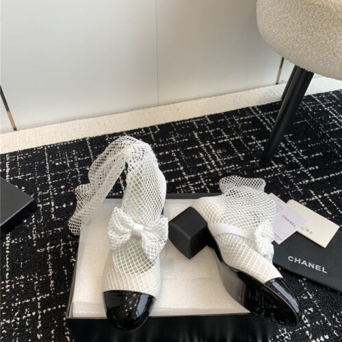 High Quality Luxury Chanel New Mary Jane Mesh Drill Boots – Style 67718 product detail