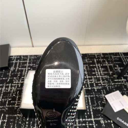 High Quality Luxury Chanel New Mary Jane Mesh Drill Boots – Style 31558 product detail