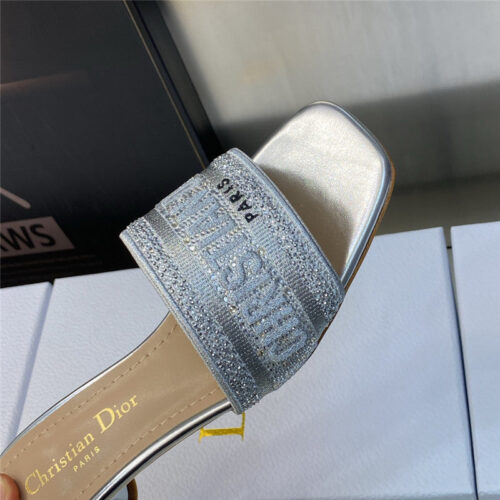 High Quality Luxury Dior New Flip Flops Color Matching Womens Shoes – Style 92294 product detail