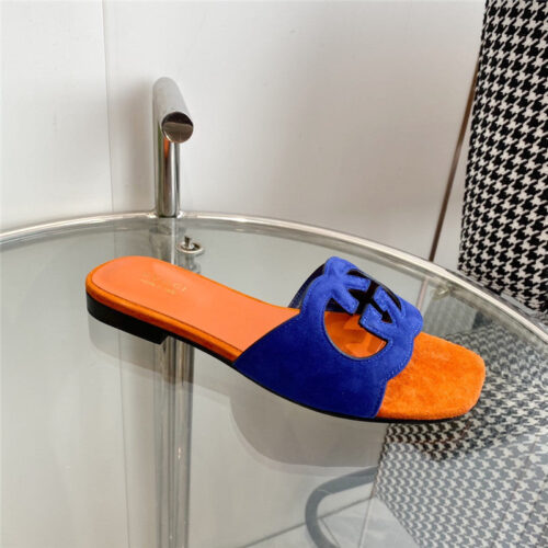 High Quality Luxury Gucci Interlocking GG Cutout Slides – Style 26771 product detail