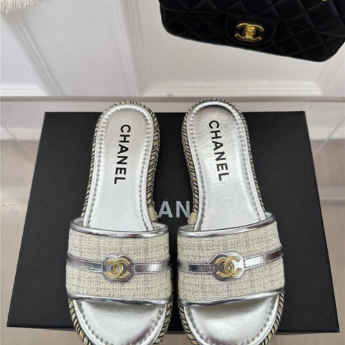 High Quality Luxury Chanel New Slippers – Style 91206 product detail