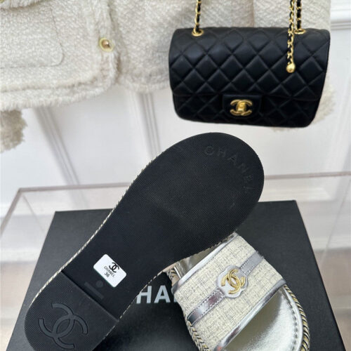 High Quality Luxury Chanel New Slippers – Style 91206 product detail