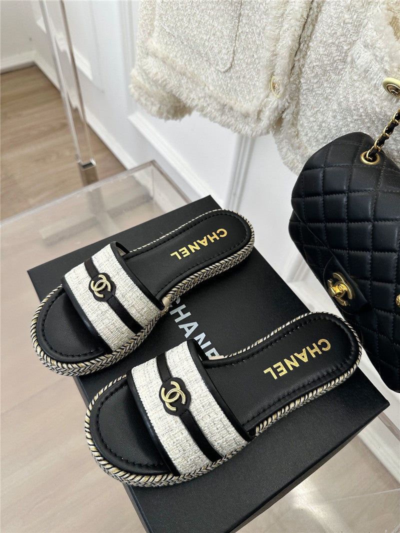 High Quality Luxury Chanel New Slippers – Style 53350 product detail