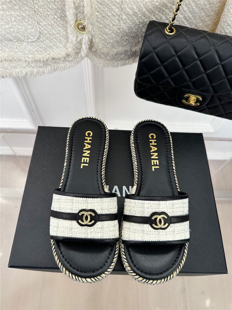 High Quality Luxury Chanel New Slippers – Style 53350 product detail