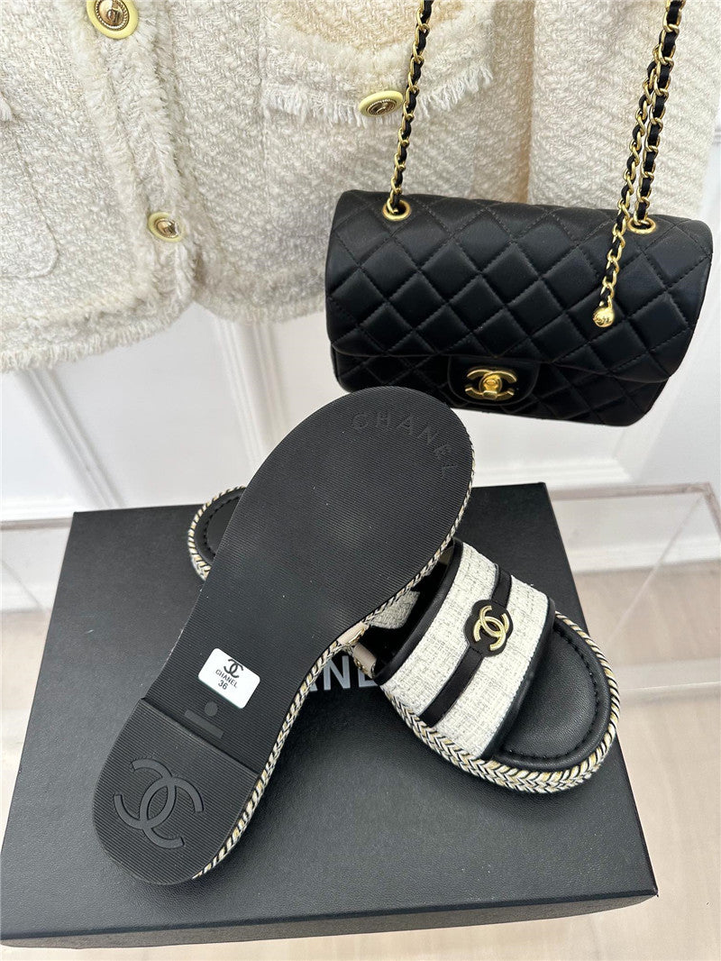 High Quality Luxury Chanel New Slippers – Style 53350 product detail