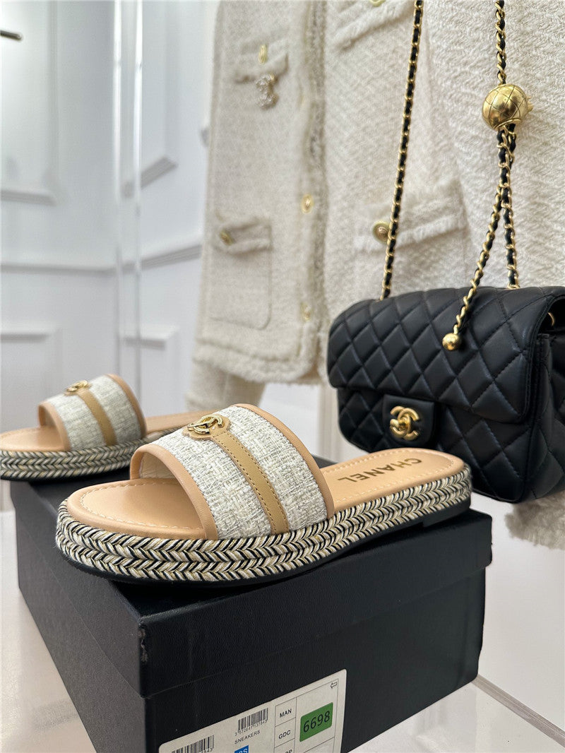 High Quality Luxury Chanel New Slippers – Style 96294 product detail