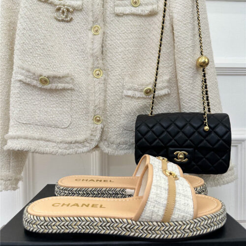 High Quality Luxury Chanel New Slippers – Style 96294 alternate view