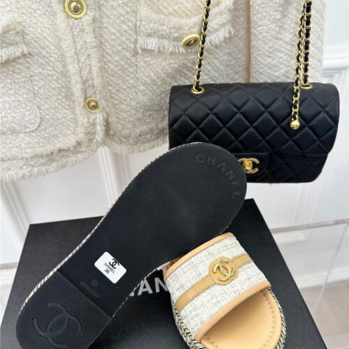 High Quality Luxury Chanel New Slippers – Style 96294 product detail