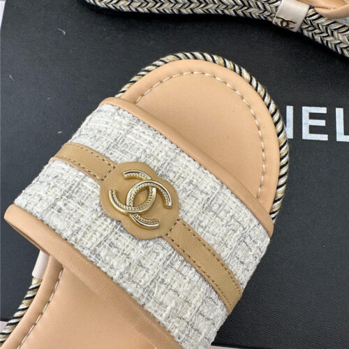High Quality Luxury Chanel New Slippers – Style 96294 product detail
