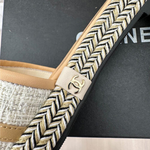 High Quality Luxury Chanel New Slippers – Style 96294 product detail