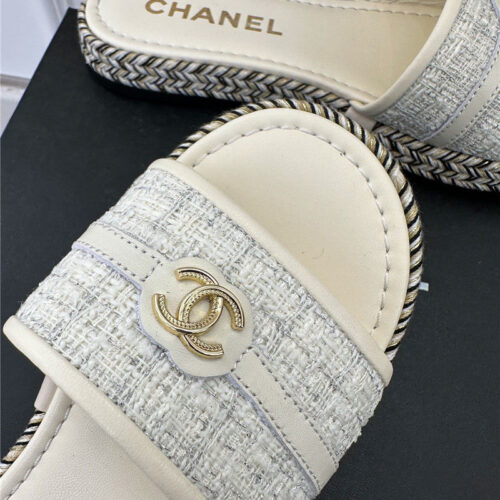 High Quality Luxury Chanel New Slippers product detail