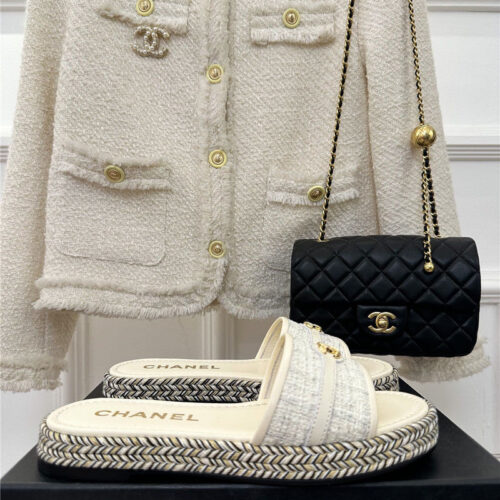 High Quality Luxury Chanel New Slippers product detail