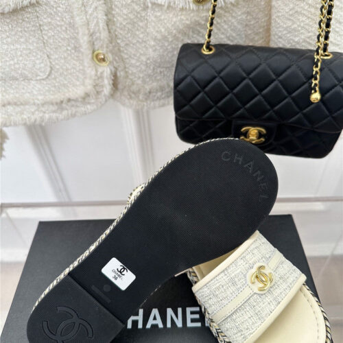 High Quality Luxury Chanel New Slippers product detail
