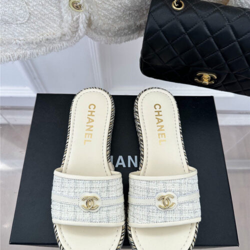 High Quality Luxury Chanel New Slippers product detail